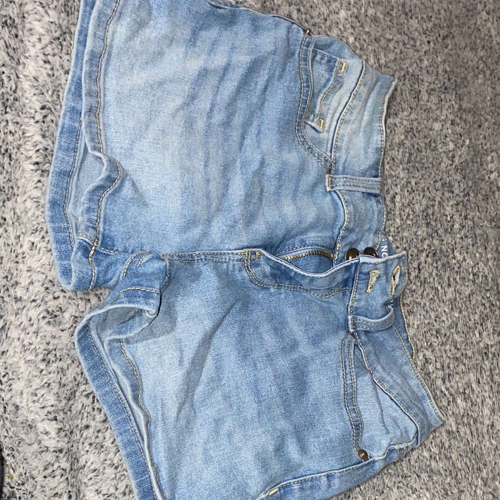No Boundaries Light Blue Jean Shorts